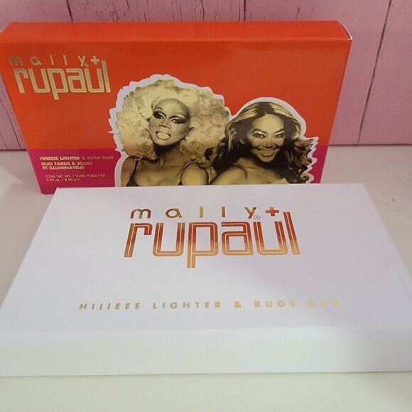 Mally + Rupaul Duo Face Cheek Blush Brand new So Lit + Legend - Picture 3 of 12